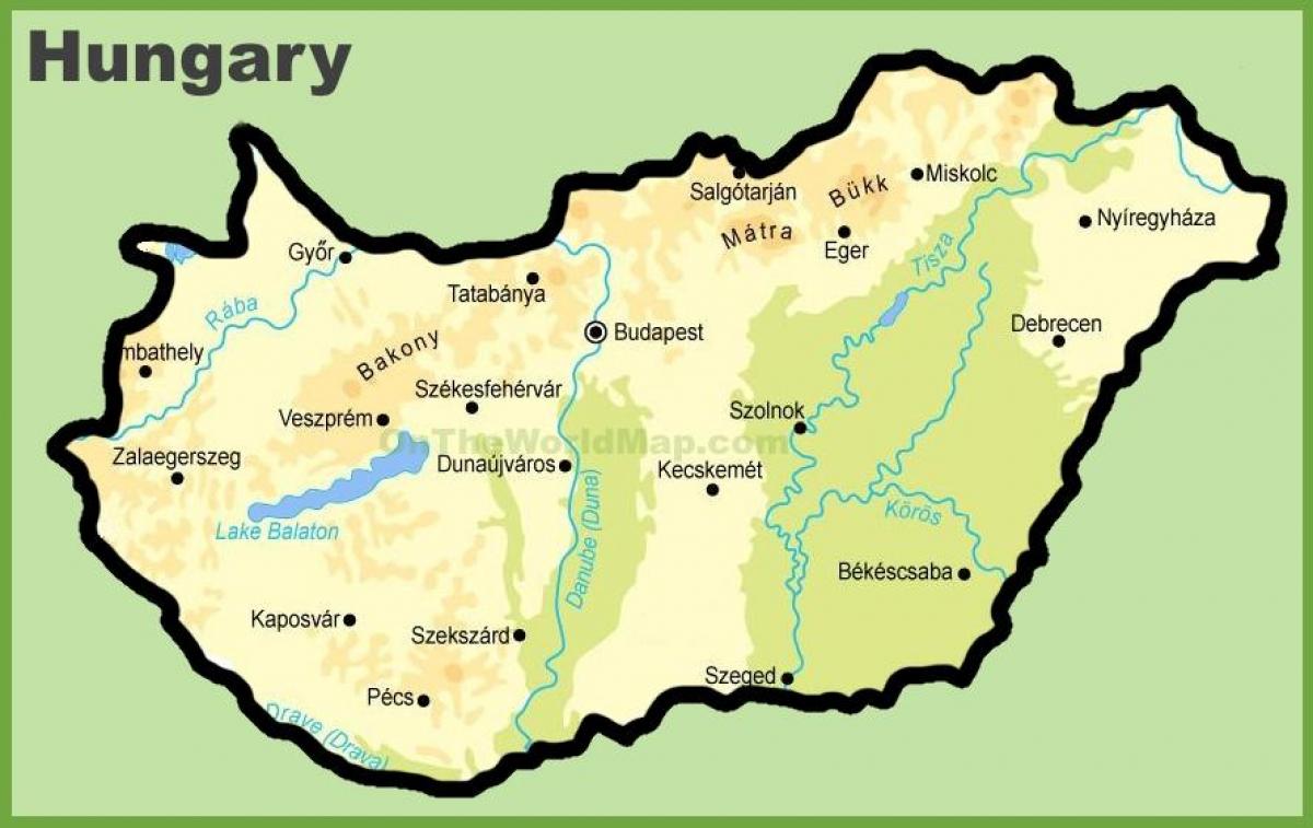 budapesta地図