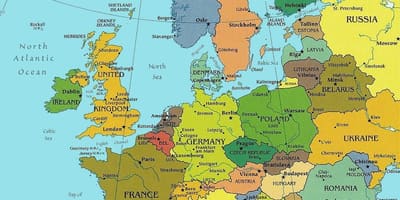 地図のブダペスト欧州