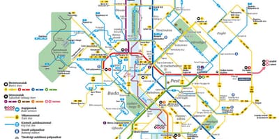 ブダペストbkk地図
