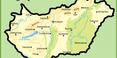 Budapesta地図