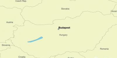 ブダペストハンガリーの欧州地図